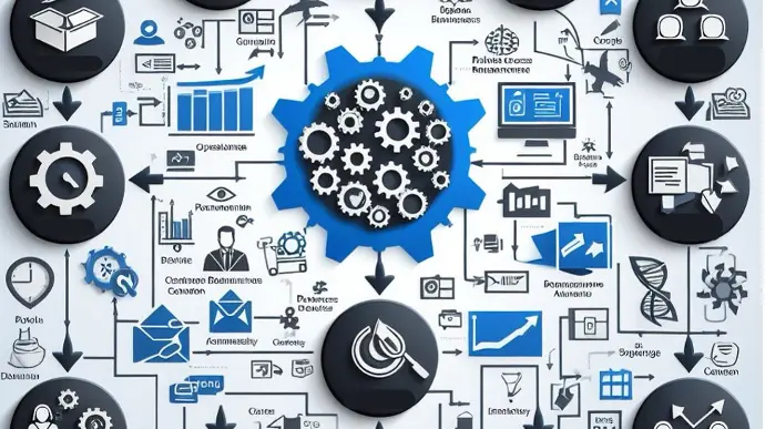 Business performance AI Image